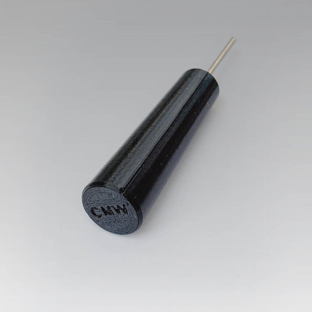 Foam ear tip installation tool